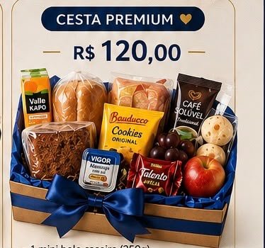 Cesta Premium de Café da Manhã